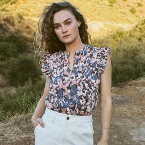 CLEOBELLA MARITZA BLOUSE | LE JULES | Sz M | NWOT